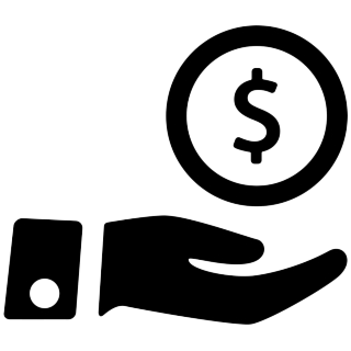 hd-black-hand-to-hand-money-cash-payment-icon-transparent-png